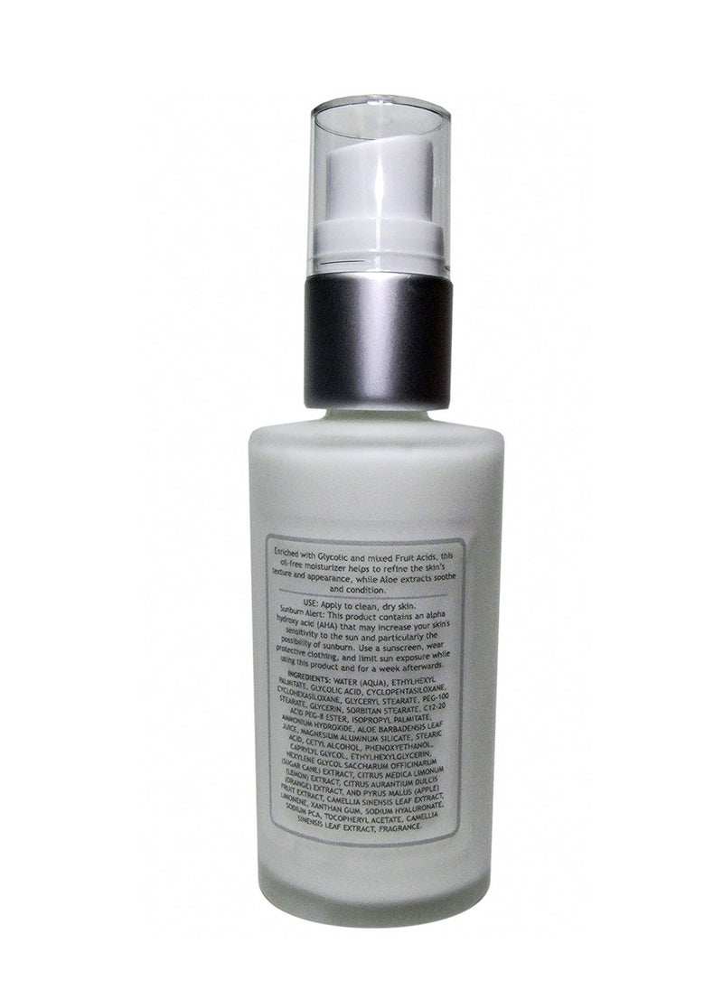 Pure Ziva 3.43% Glycolic & Fruit Acid Cell Renewal Moisturizer Lotion, Oil-Free, Paraben & Sulfate Free, 1.0 Fluid Ounces, No Animal Testing & Cruelty Free  - Image 2