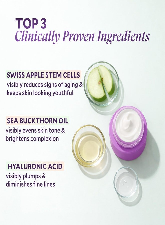 FIÈRA 24-Hour Rejuvenating Face Cream with Apple Stem Cells - Anti-Aging Moisturizer for Mature Skin, Day & Night Hydration, Improves Skin Tone, Texture, and Elasticity - 1.69 FL. OZ. / 50 ML - Image 4