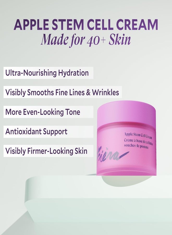 FIÈRA 24-Hour Rejuvenating Face Cream with Apple Stem Cells - Anti-Aging Moisturizer for Mature Skin, Day & Night Hydration, Improves Skin Tone, Texture, and Elasticity - 1.69 FL. OZ. / 50 ML - Image 3