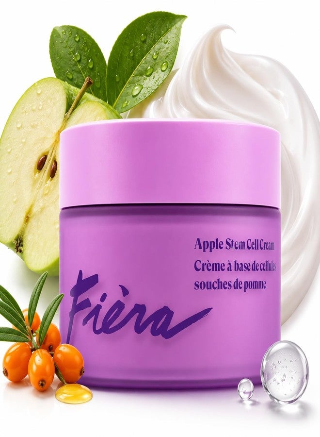 FIÈRA 24-Hour Rejuvenating Face Cream with Apple Stem Cells - Anti-Aging Moisturizer for Mature Skin, Day & Night Hydration, Improves Skin Tone, Texture, and Elasticity - 1.69 FL. OZ. / 50 ML - Image 1