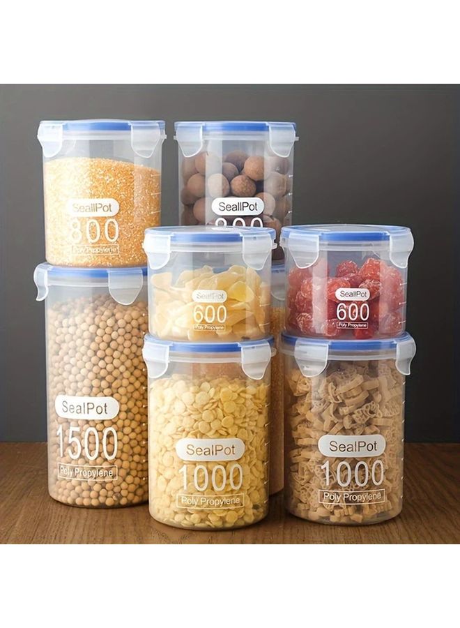 800 مل حاوية تخزين طعام محكمة الإغلاق خالية من مادة BPA، مقاومة للتسرب وقابلة للتكديس مع علامات قياس - Image 4