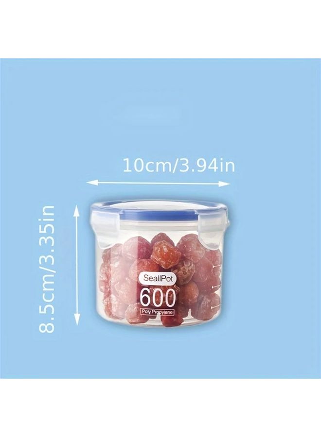 800 مل حاوية تخزين طعام محكمة الإغلاق خالية من مادة BPA، مقاومة للتسرب وقابلة للتكديس مع علامات قياس - Image 2