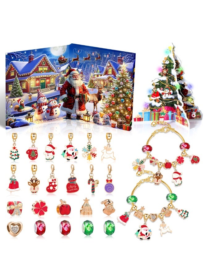 Christmas blind box bracelet gift set handmade DIY accessories children's gift 24 pieces