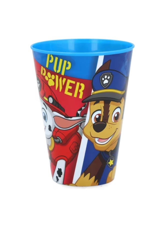 ستور كوب سهل الاستخدام من باو باترول، خفيف الوزن ومقاوم للانسكاب، متعدد الألوان، سعة 430 مل - Image 1