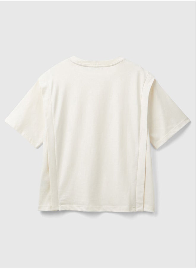 Benetton - Regular fit Short Sleeve T-shirt - Image 1