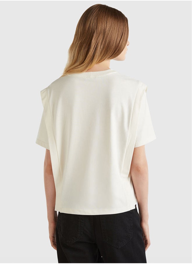 Benetton - Regular fit Short Sleeve T-shirt - Image 1