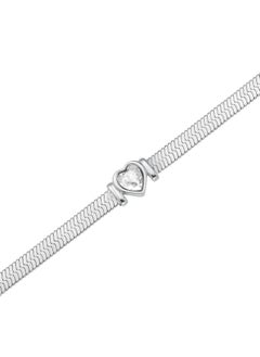RoseField Rosefield Heart Bracelet White Crystal Silver - JBSWS-J1011  - Image 2