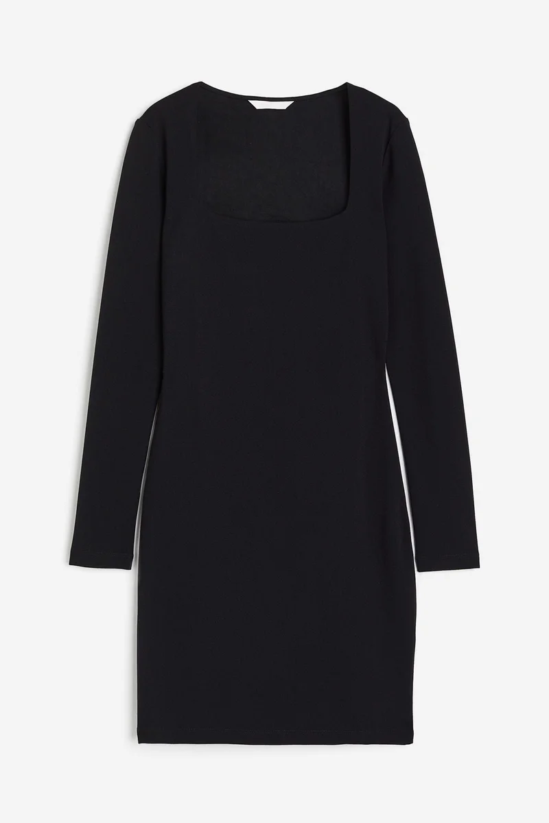 اتش اند ام فستان بوديكون بقبة مربعة