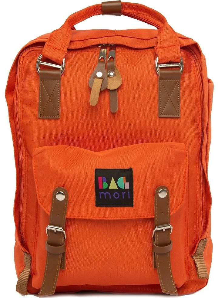 باجموري Tile Belt Detailed Pocket Backpack