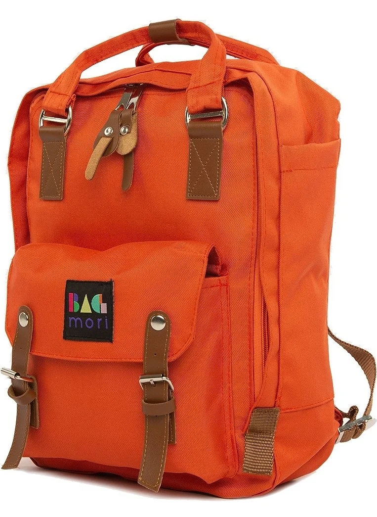 باجموري Tile Belt Detailed Pocket Backpack