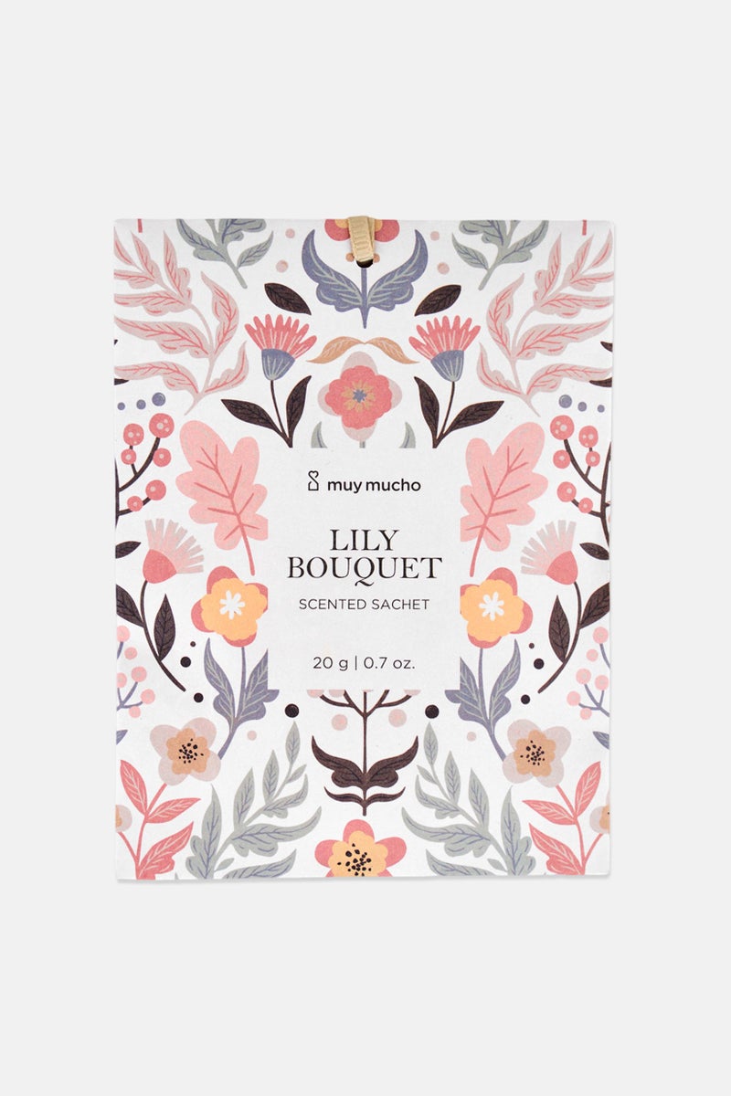 Muy Mucho Lily Bouquet Scented Sachet 20g - Image 1