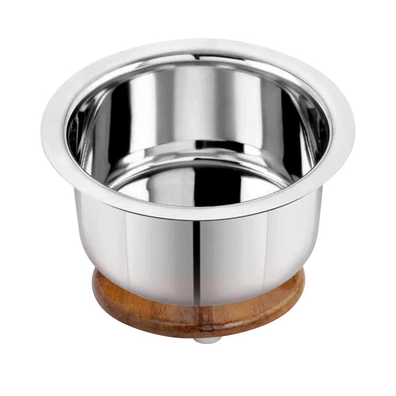 ROSTON ROSTON hotpot Stand for Kitchen Round Table Ring Set Hot Pot Stand Trivet Set of 3 ntural Teak Wood for Kitchen Dinning Table  - Image 3