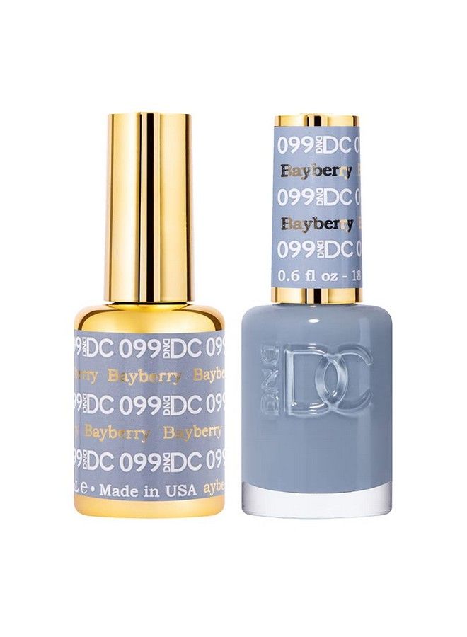 DAISY DND Dnd Dc Gel Polish Set 1 Each Of Blue Gel Polish And Blue Nail Polish 099 Bayberry 0.5 Fl Oz - Image 2