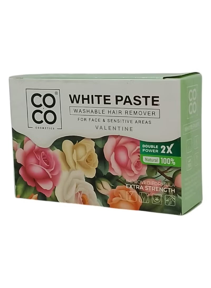 كوكو عجينة بيضاء لإزالة شعر الجسم والوجه – كوكو واكس
