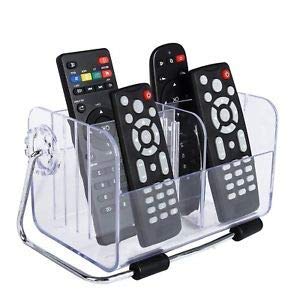 WHOLE MART WHOLE MART Household Living Room Acrylic Desk Organizer Remote Holder TV AirConditioner Remote Controller Storage Rack  - Image 1