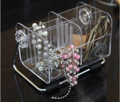 WHOLE MART WHOLE MART Household Living Room Acrylic Desk Organizer Remote Holder TV AirConditioner Remote Controller Storage Rack  - Image 4