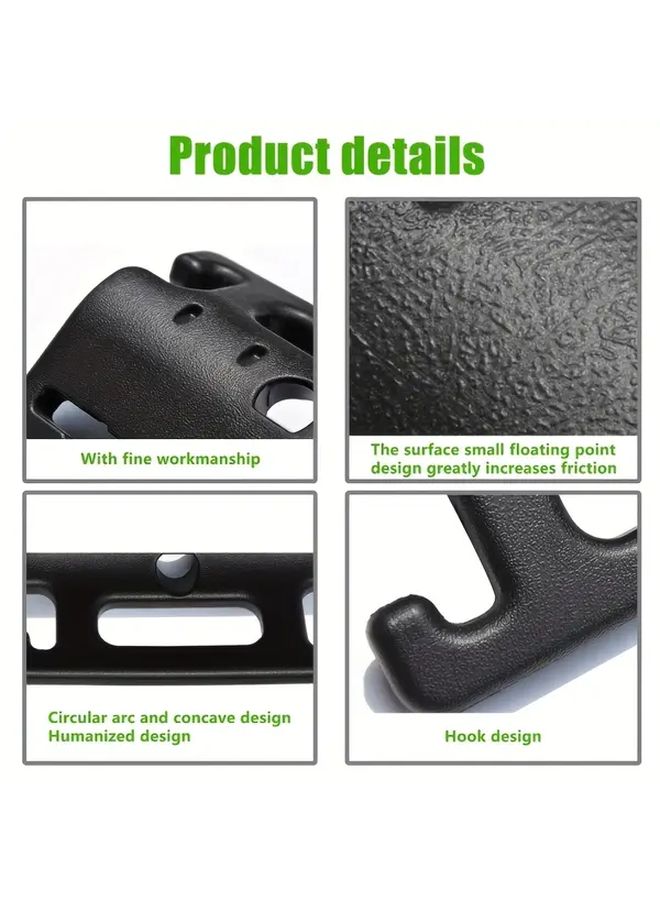 A Brown Sturdy Hand Grip Handle Designed For Headrest Hanging Ideal For Seniors Transforming Headrest Into Additional Storage Space Suitable For Various Pole Distances - Image 3