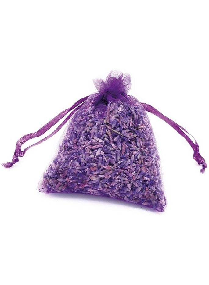 MIRFA Dry Lavender Flower Buds in Drawstring Sachets (Pack of 10) - Image 3
