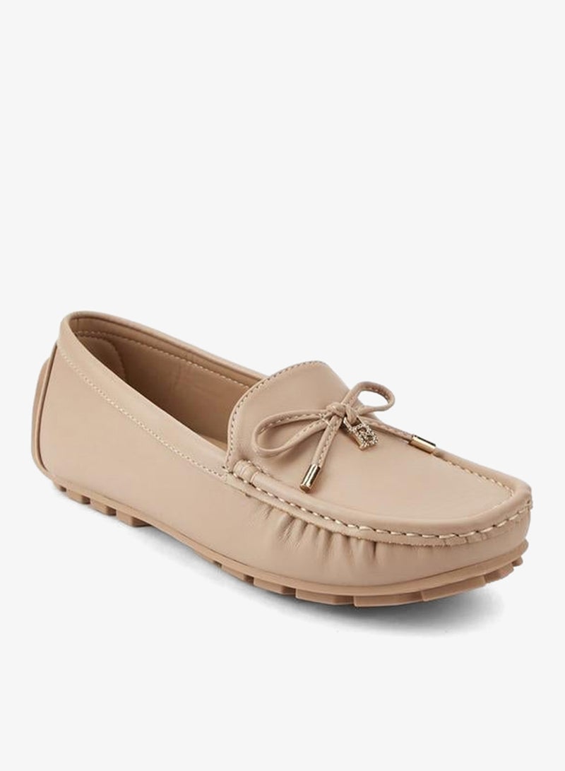 فلورا بيلا من شو إكسبرس حذاء نسائي سهل الارتداء بتفاصيل فيونكة - Image 3