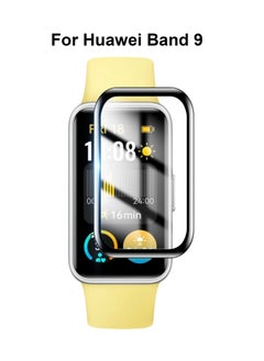 For Huawei Band 9 Ceramic Explosion Proof 3D Curved Screen Protector Black