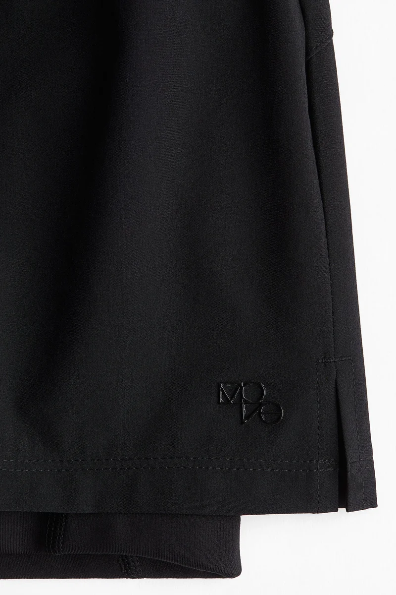 H&M Double-Layered Running Shorts In Drymove