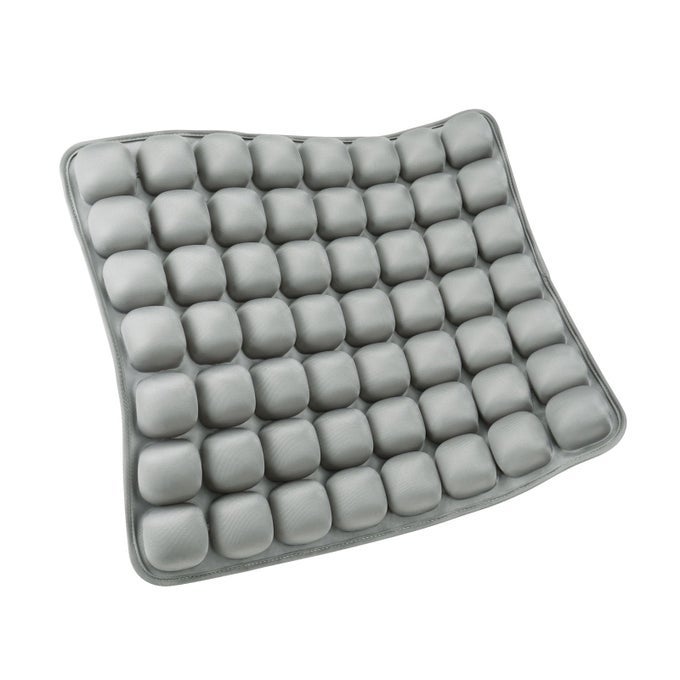 Inflatable Car Seat Cushion Air Seat Cushion Work from Home Office Chair Cushion Wheelchair Pad Anti Bedsore Orthopedics Pain Pressure Relief Cushion Camping Seat Mat w Pump 18x16x1 Gray