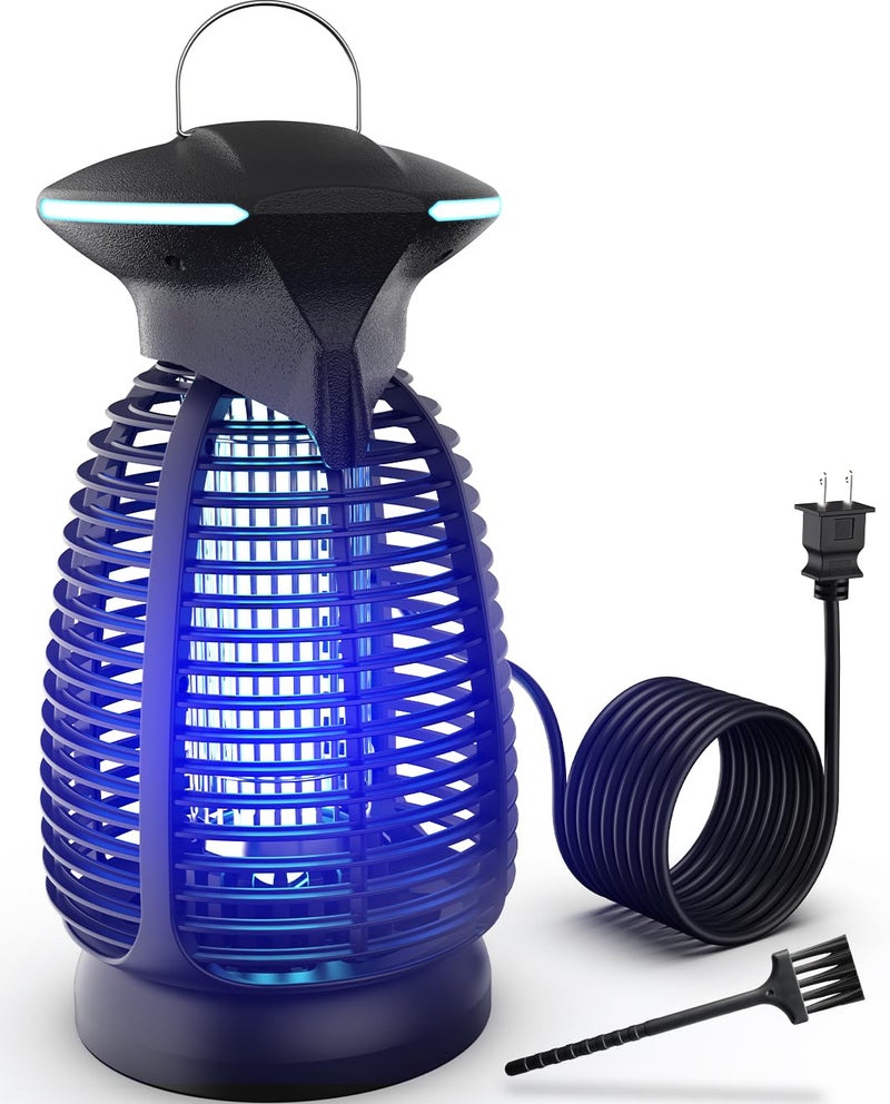 Dovima Bug Zapper Outdoor for Mosquito Flies - Waterproof Insect Killer Trap Lamp Electric 4200V Powerful Bug Zappers Indoor with LED Light for Patio Porch Garage Backyard & Home - Image 1