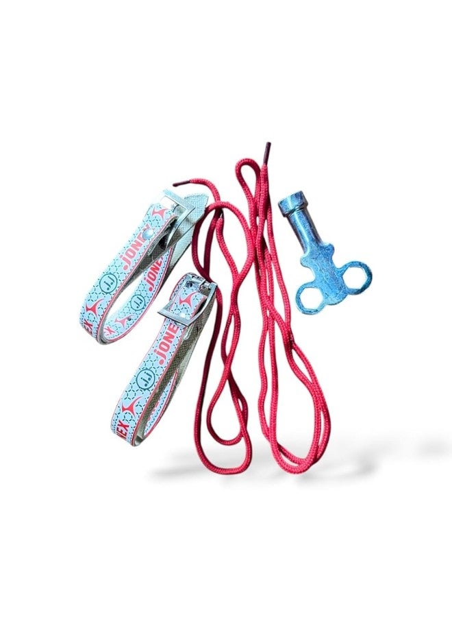 JONEX Roller Skates Accessories Set (ONLY Accessories)-one Skating Key 2 Belt, 2 lace Useful for Roller Skates - Image 1
