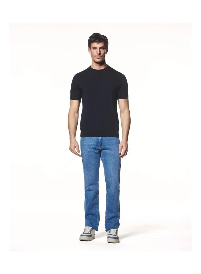 Liwali  Short Sleeve Knit T‑Shirt. for Men | Best Price UAE