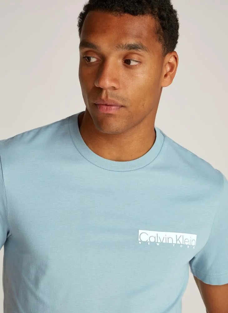 كالفن كلاين Logo Crew Neck T-Shirt