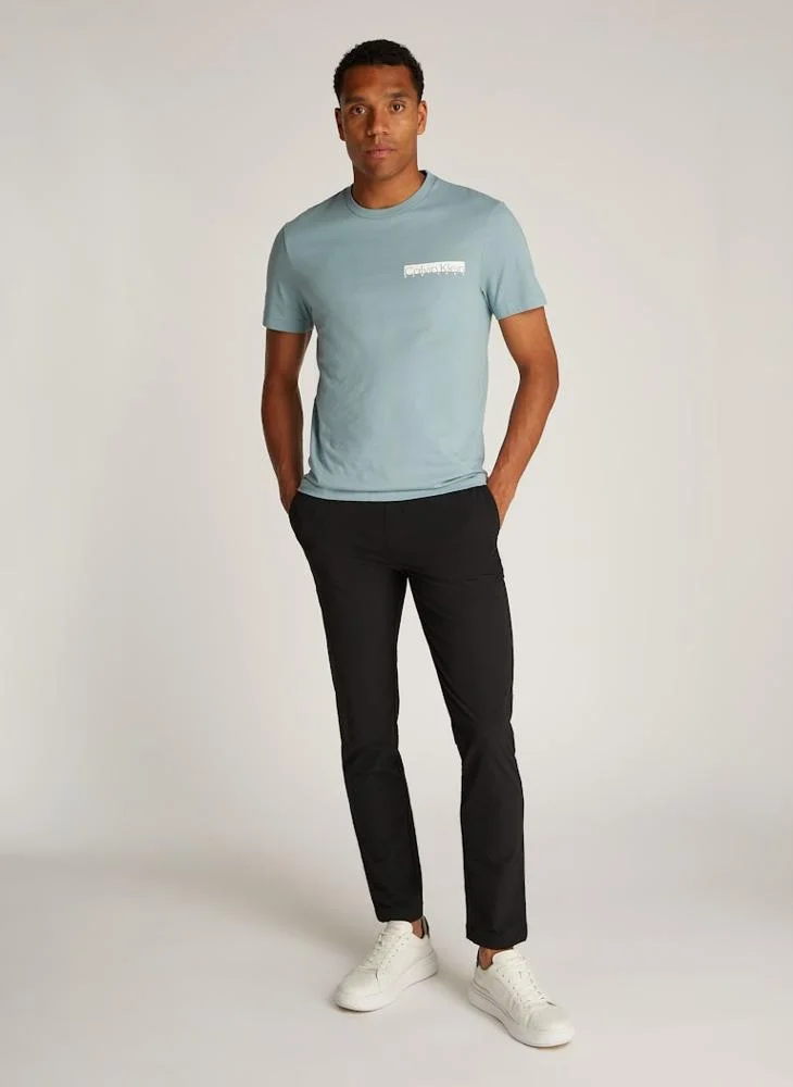 كالفن كلاين Logo Crew Neck T-Shirt