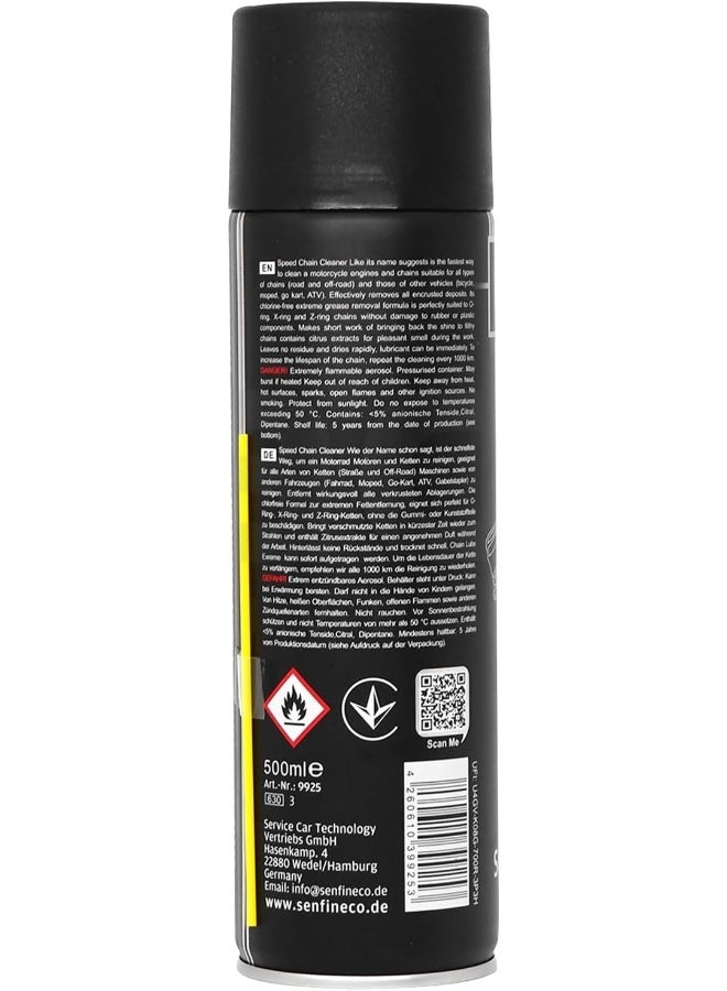 senfineco SFNC SPEED CHAIN DEGREASER 9925Speed Chain Degreaser 500 ml - Image 3