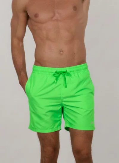 Just Nature Neon Green Swim Shorts