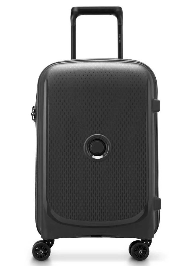 DELSEY Paris Belmont + 55 Cm Non-Expandable 4 Wheeled Cabin Luggage - Black Trolley - Image 1