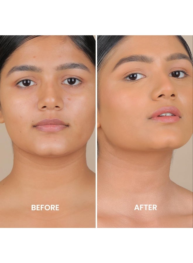 LAMIOR Luminous Retouch Concealer, Cannoli - 6ml, Full Coverage, Long Wear, Blendable, Feather-Light, Hydrating, Luminous Finish, Sweat-Resistant, Vegan Formula for All-Day Radiance soft matte - Image 3