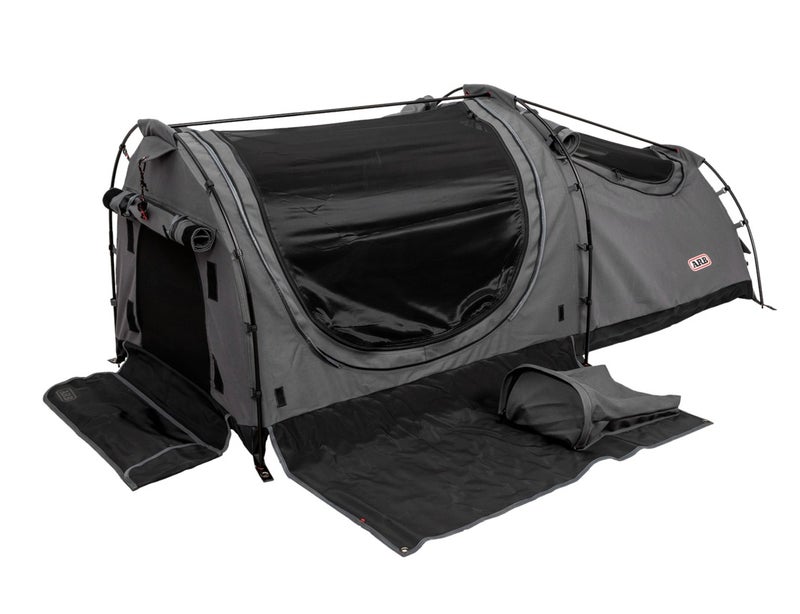 ARB SkyDome 3 Single Swag Tent (New Version) – SDS103, ARB Single Swag, Heavy Duty Canvas Camping Swag with Foam Mattress, Waterproof PVC Base, Integrated LED Light, Outdoor Camping Tent - Image 2