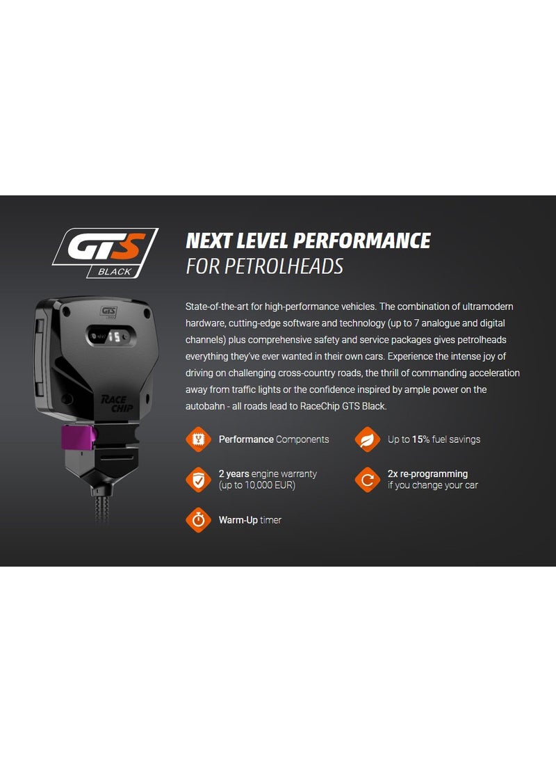 Race Chip - Racechip Gts Black Land Rover Range Rover Evoque (Lv) After 2011 2.0 Si4 (241 Ps / 177 Kw) Professional Chip Tuning Kit with App App Control Made In Germany - Image 1