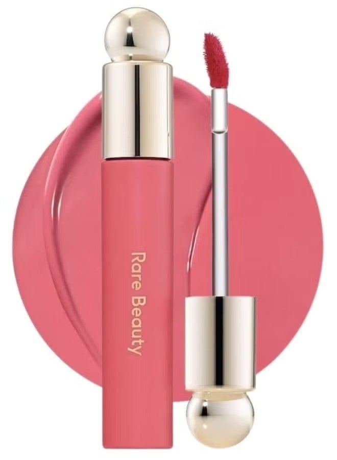 Rare Beauty Soft Pinch Tinted Lip Oil - Happy (Cool Pink, 3ml) - Hydrating, Lightweight, and Long-Lasting Lip Tint with a Glossy Finish - Image 1