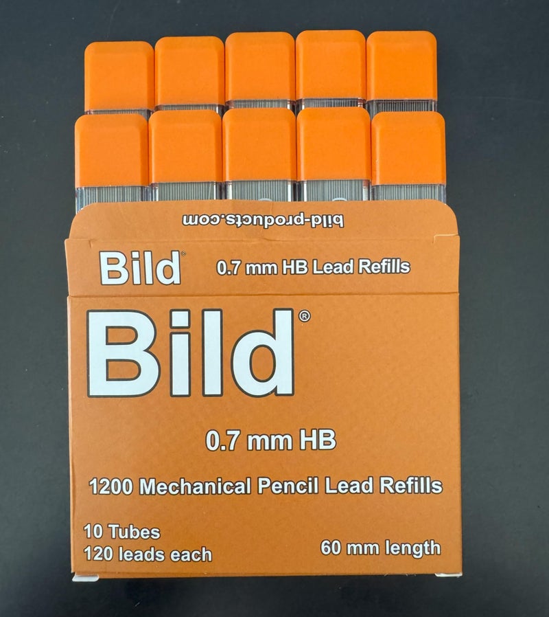 Bild Premium 1200 Leads of 0.7 mm Mechanical Pencil Lead Refills (HB Mega, 0.7 mm) - Image 4