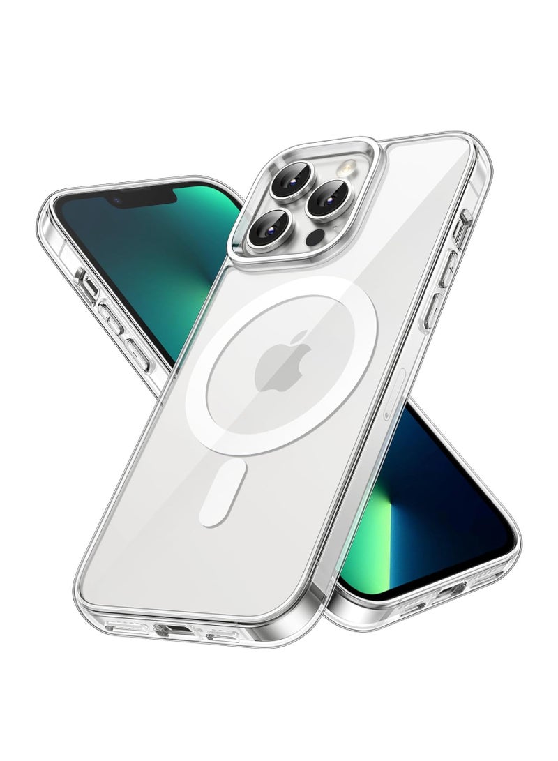 DUSALA IPhone 13 Pro Max Case Camera Control Compatible with MagSafe Shockproof Military-Grade Protection Magnetic Phone Case for iPhone 13 Pro Max Classic Hybrid Case Clear - Image 1