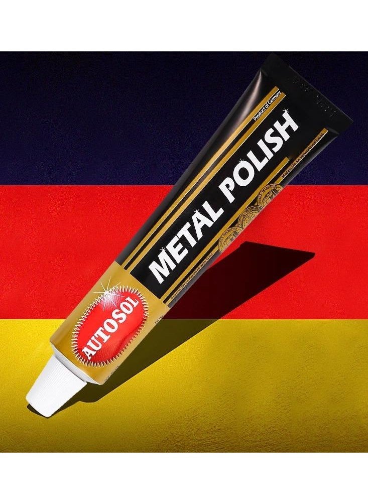 Autosol - German Technology Autosol Metal Polish for Chrome Copper Brass 100g - Image 1
