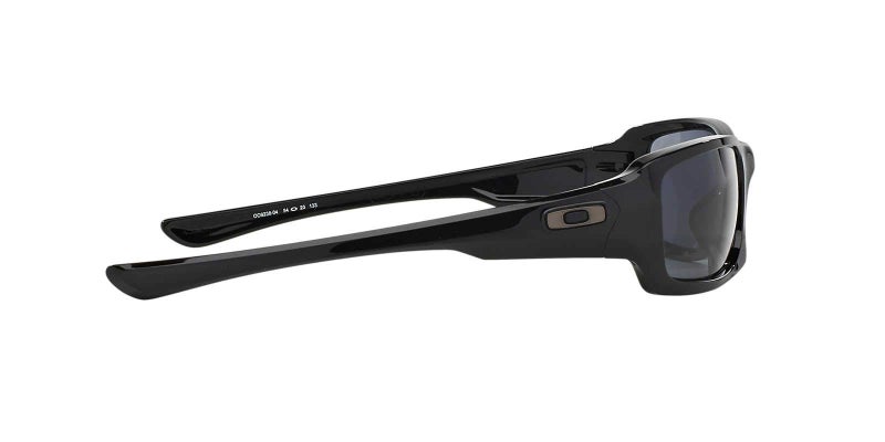 OAKLEY نظارات شمسية مستطيلة للرجال من أوكلي OO9238 فايفز سكويرد، أسود لامع/رمادي، 54 مم - Image 3