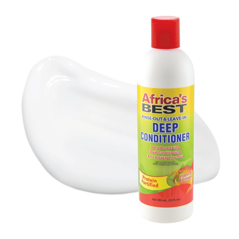 Africa's Best Rinse Out and Leave in Deep Conditioner, 12 Ounce (CH110612) - Image 4