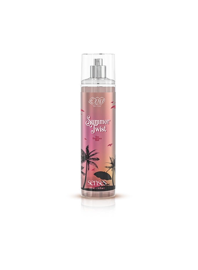 EVA BODY MIST SENSES 240ML (SUMMER TWIST)