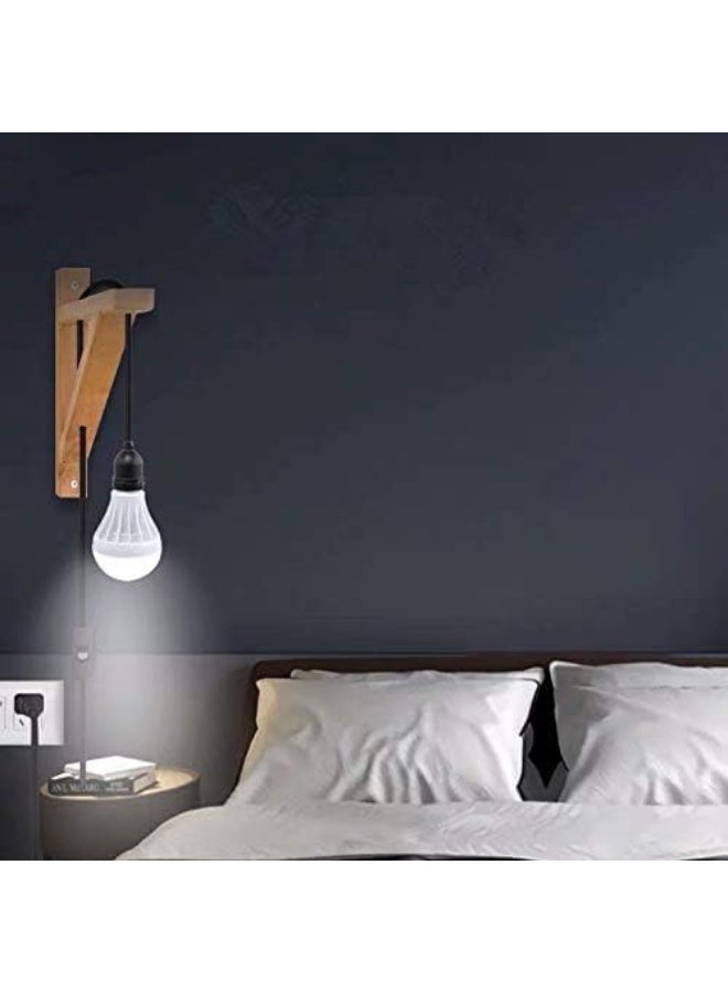 13A Button Switch Plug With 6 Feet Black Connector And Stripped Ends Ideal For Lamp Connectors And Diy Projects