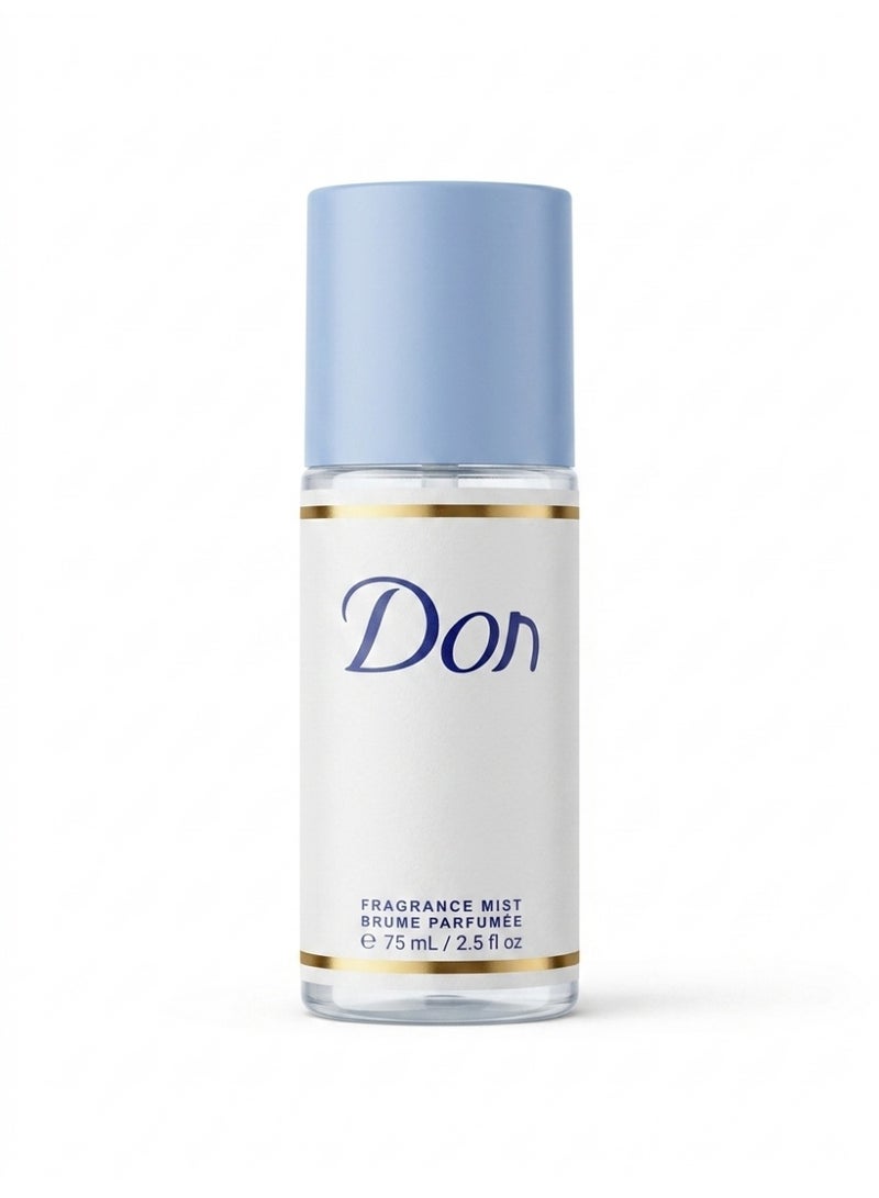 معطر جسم دون، بخاخ منعش ونظيف، 75 مل