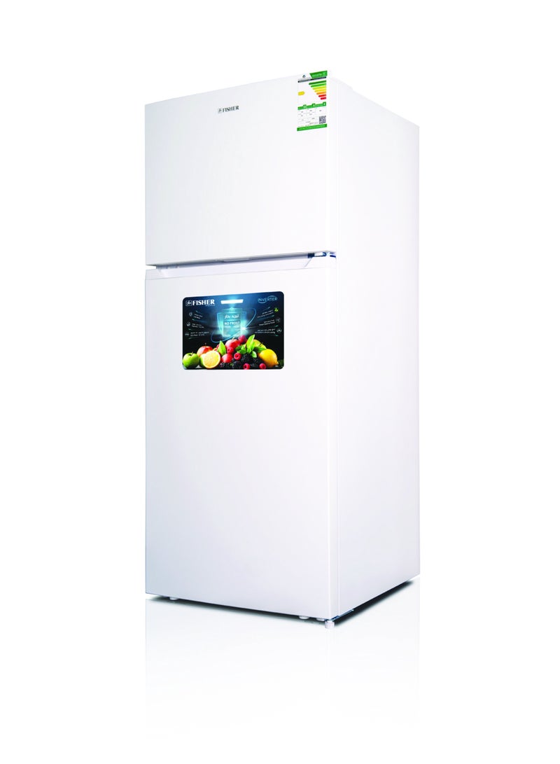Fisher Double Door Refrigerator 17.5 Cuft - FR-F600HIW - Image 1