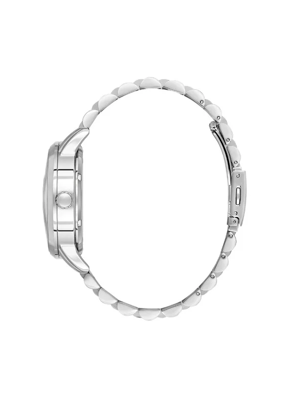 Lee Cooper Lee Cooper LC08036.350 Men's Automatic  Display Watch & Metal Strap Silver