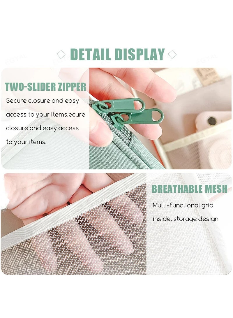 Laptop Case 13 inch, Shockproof Protective Computer Sleeve Cover with Accessories Pocket, Portable Laptop Bag Compatible with New MacBook Air & MacBook Pro 35 *28 *5 CM - Image 4