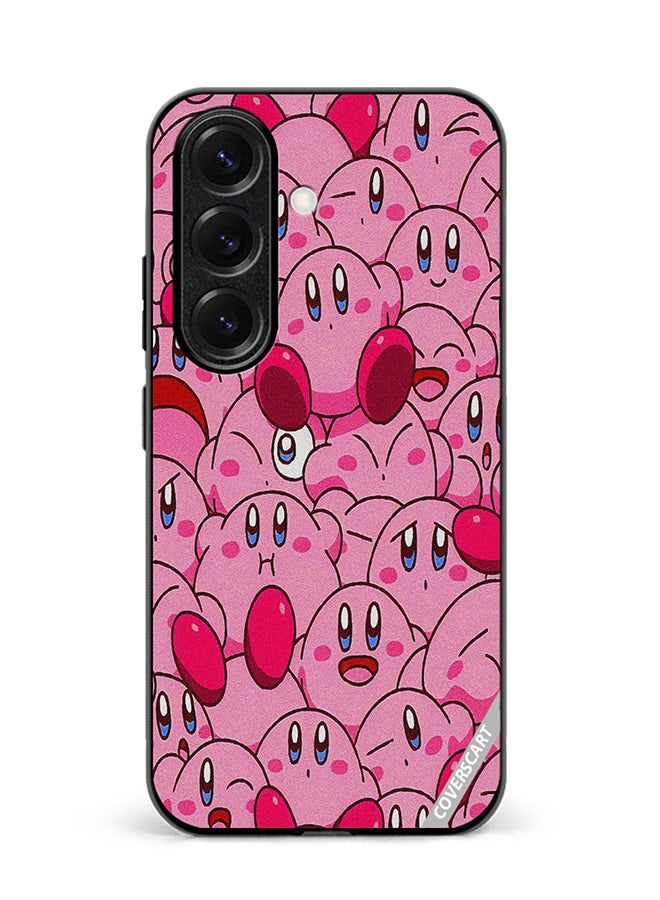 COVERSCART Protective Case Cover For Samsung Galaxy S23 FE Cute Kirby Design Pink